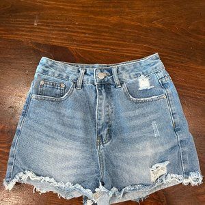 Shein xs jean shorts